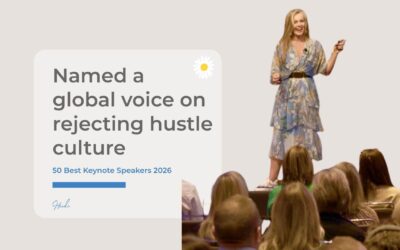 Heidi Dening Named Among 50 Keynote Speakers Rejecting Hustle Culture